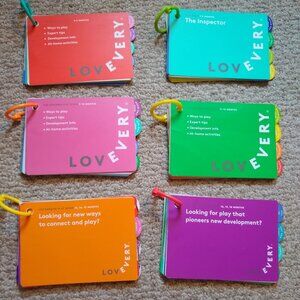 6 Lovevery Play Guides 5-18 months